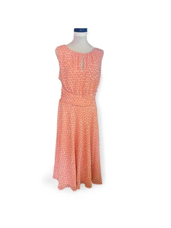 Dresses & Skirts - Karin Stevens vintage polka dot maxi dress Size 18